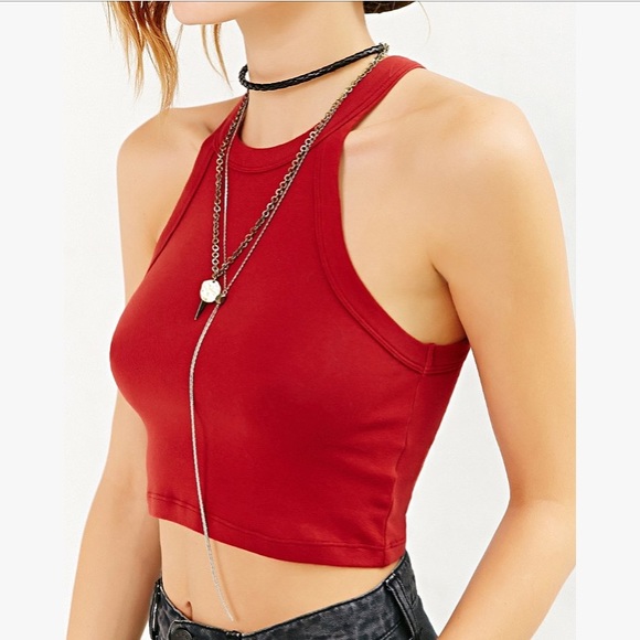 NWOT Urban Outfitters Truly Madly Deeply Crop Tank - Picture 2 of 2